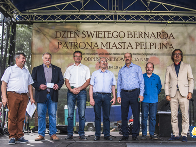 zdjęcie z obchodów Dnia św. Bernarda – Patrona Miasta Pelplin 2021