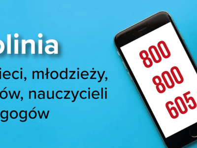 grafika całodobowa bezpłatna infolinia dla dzieci