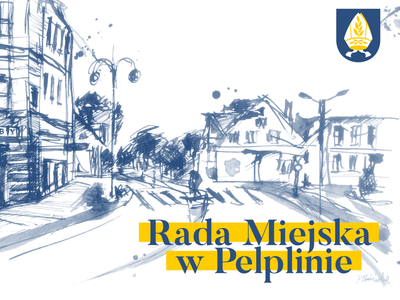 grafika Rada Miejska w Pelplinie