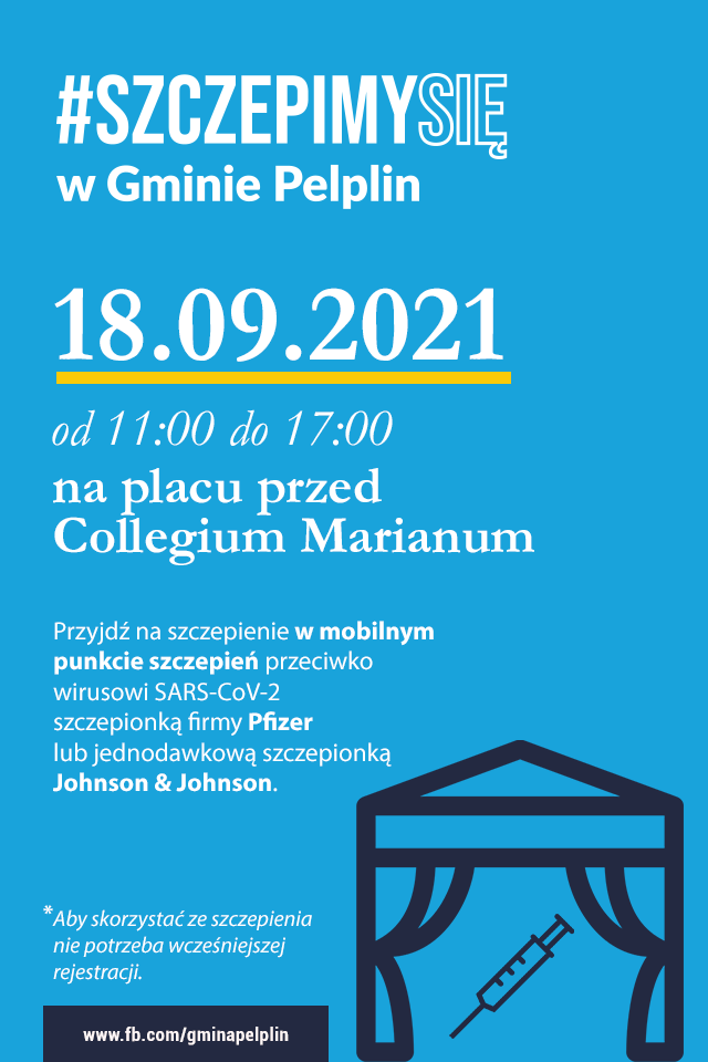Plakat z informacjami o wydarzeniu Plakat z informacjami o wydarzeniu