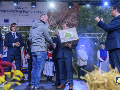 Zdjęcie z Dożynek Województwa Pomorskiego 2021 w Pelplinie