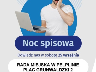 plakat noc spisowa