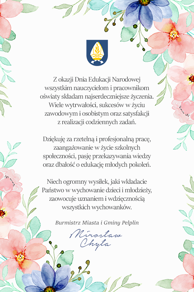 grafika Dzień Edukacji Narodowej 2021