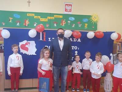 Zdjęcie z wręczenia nagrody