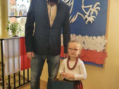 Zdjęcie z wręczenia nagrody