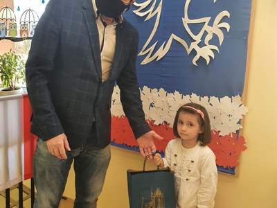 Zdjęcie z wręczenia nagrody