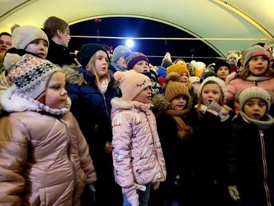 zdjęcie z obchodów Mikołajek w Pelplinie 