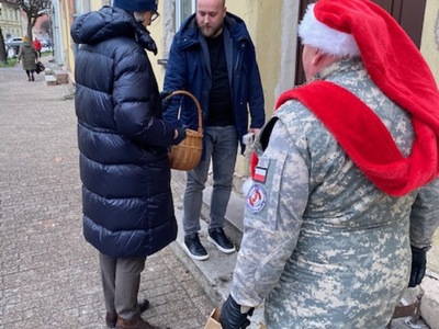 zdjęcie z obchodów Mikołajek w Pelplinie 