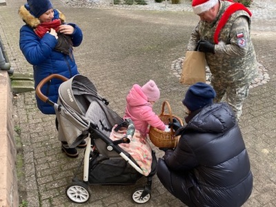 zdjęcie z obchodów Mikołajek w Pelplinie 