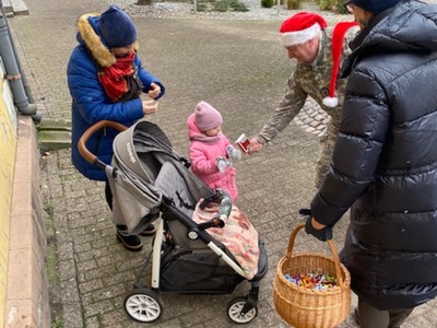 zdjęcie z obchodów Mikołajek w Pelplinie 