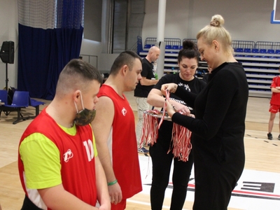 zdjęcie z wydarzenia XIX Pomorski Turniej Koszykówki Olimpiad Specjalnych w Pelplinie 