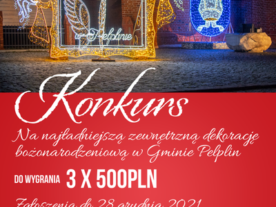 Grafika z informacjami o konkursie