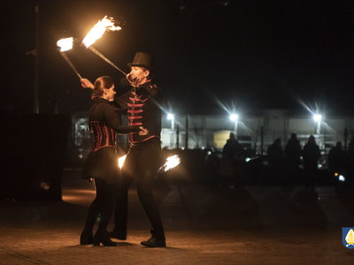 zdjecie z wydarzenia noworoczny pokaz fireshow 2022