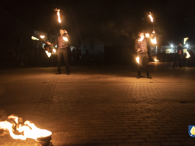 zdjecie z wydarzenia noworoczny pokaz fireshow 2022