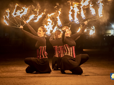 zdjecie z wydarzenia noworoczny pokaz fireshow 2022
