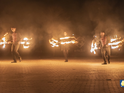 zdjecie z wydarzenia noworoczny pokaz fireshow 2022