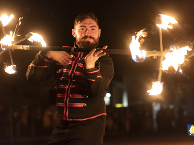 zdjecie z wydarzenia noworoczny pokaz fireshow 2022