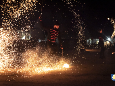 zdjecie z wydarzenia noworoczny pokaz fireshow 2022