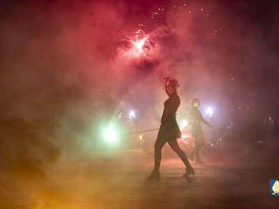 zdjecie z wydarzenia noworoczny pokaz fireshow 2022