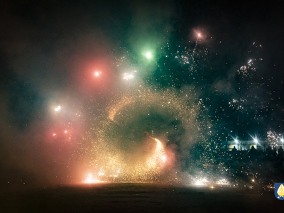 zdjecie z wydarzenia noworoczny pokaz fireshow 2022