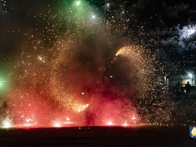 zdjecie z wydarzenia noworoczny pokaz fireshow 2022