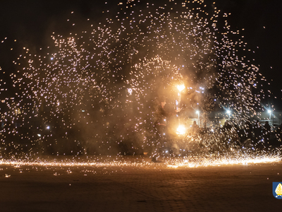 zdjecie z wydarzenia noworoczny pokaz fireshow 2022