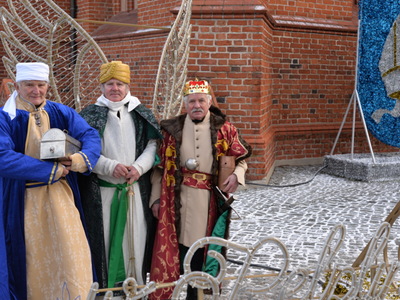 zdjęcie z uroczystości Trzech Króli 2022 w Pelplinie 