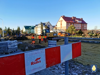 Zdjęcie z placu budowy