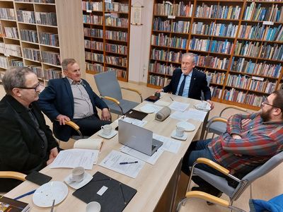 zdjecie: Wyjazdowe posiedzenie Zarządu Głównego ZK-P w Pelplinie