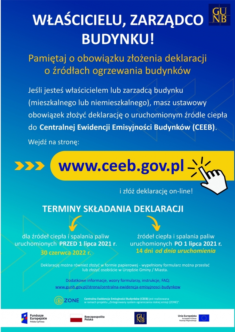 Grafika dot. składania wniosku o posiadanym źródle ciepła