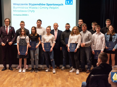 Wręczenie stypendiów naukowych, artystycznych i sportowych - 9 marca 2022