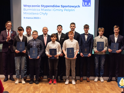 Wręczenie stypendiów naukowych, artystycznych i sportowych - 9 marca 2022