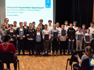 Wręczenie stypendiów naukowych, artystycznych i sportowych - 9 marca 2022