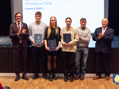 Wręczenie stypendiów naukowych, artystycznych i sportowych - 9 marca 2022