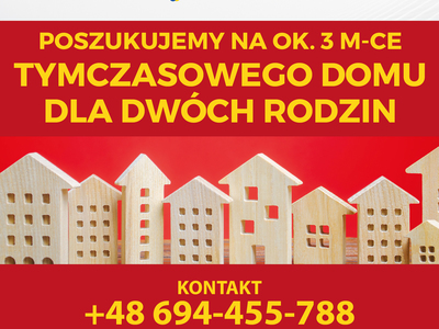 Szukamy domu tymczasowego