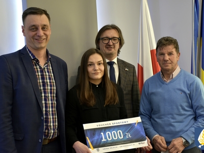 zdjęcie ze spotkania z Magdaleną Głodek 