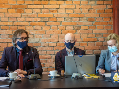zdjęcie z czterdziestej Sesji Rady Miejskiej w Pelplinie