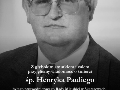 kondolencje - henryk pauli