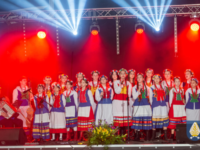 zdjęcie z koncertu charytatywnego dla Ukrainy
