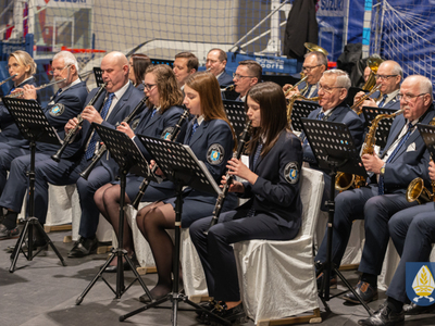 zdjęcie z koncertu charytatywnego dla Ukrainy