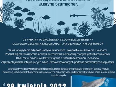 plakat dot. spotkania z joanna szumacher