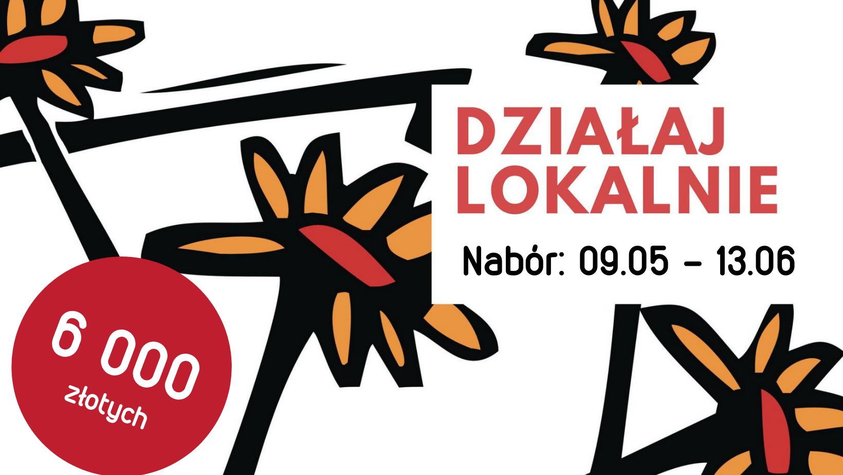 plakat dot. Działaj Lokalnie