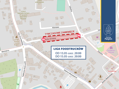 mapka dot. zamkniecia ornasa - liga foodtruckow