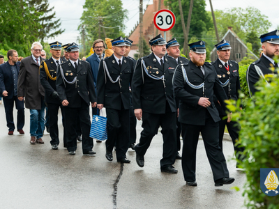 zdjęcie z uroczystości 90-lecia OSP Wielki Garc