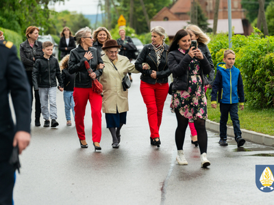 zdjęcie z uroczystości 90-lecia OSP Wielki Garc
