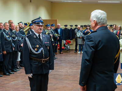 zdjęcie z uroczystości 90-lecia OSP Wielki Garc