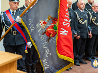 zdjęcie z uroczystości 90-lecia OSP Wielki Garc