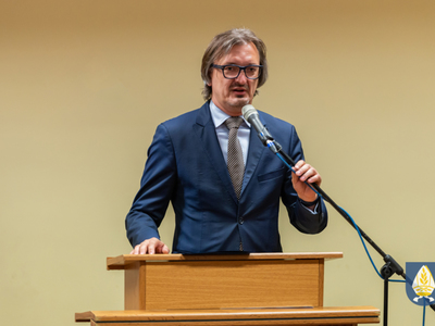 zdjęcie z uroczystości 90-lecia OSP Wielki Garc