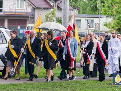 zdjęcia z uroczystości ku czci błogosławionego o. Hilarego Januszewskiego