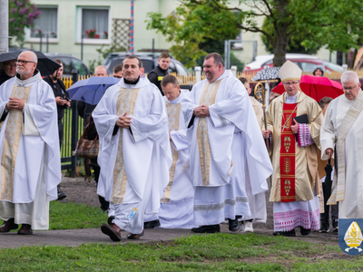 zdjęcia z uroczystości ku czci błogosławionego o. Hilarego Januszewskiego